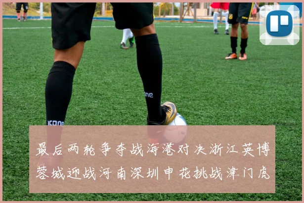 最后两轮争夺战海港对决浙江英博蓉城迎战河南深圳申花挑战津门虎